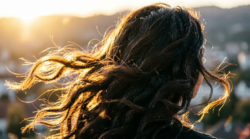 Simile for Hair Blowing in the Wind: 50+ Vivid Examples