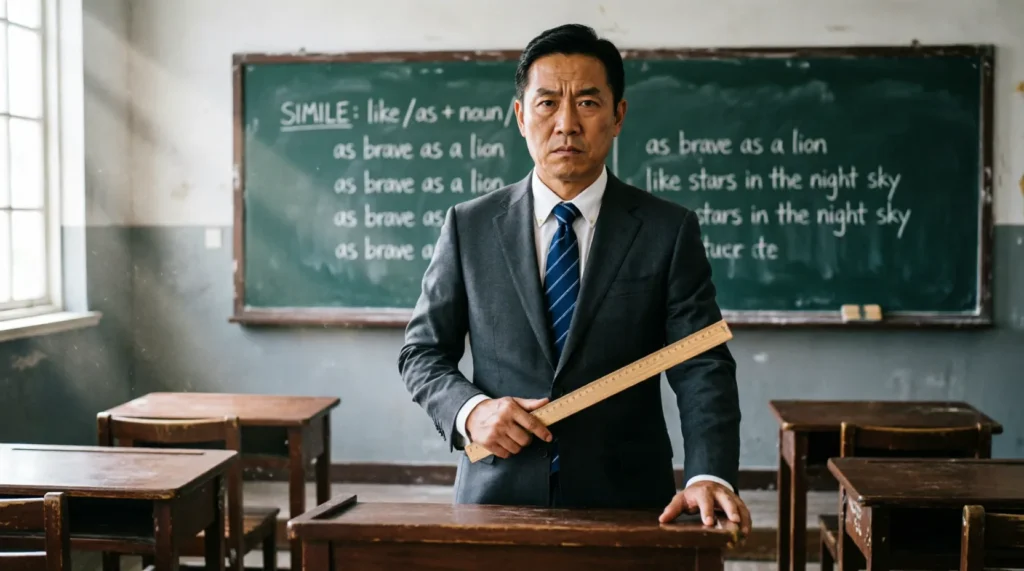 As Strict as Simile Examples: 40+ Sentences by Tone